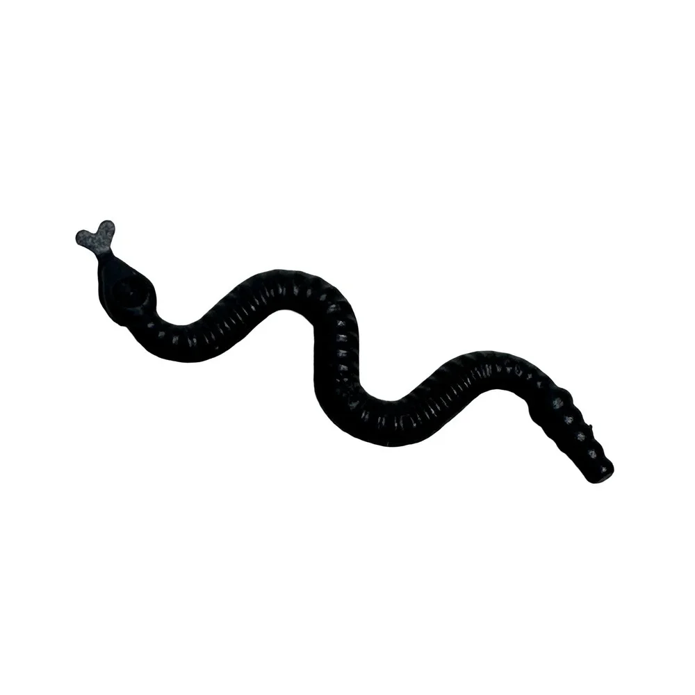 LEGO Animal Minifigure Accessories Dark Gray Parrot 2547 and Black Snake 30115